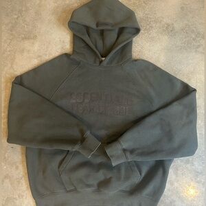Fear Of God Essentials Hoodie “Off Black” FW22